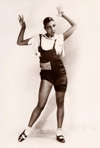 Josephine Baker, American-born French entertainer, circa 1930.
