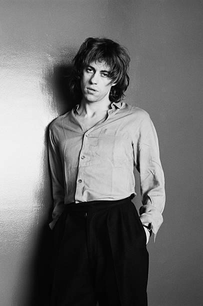 Bob Geldof, singer with Irish punk band The Boomtown Rats, poses for a studio portrait, in February 1979.