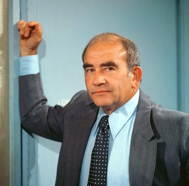 Ed Asner stars as Lou Grant, in the CBS television series "The Mary Tyler Moore Show.