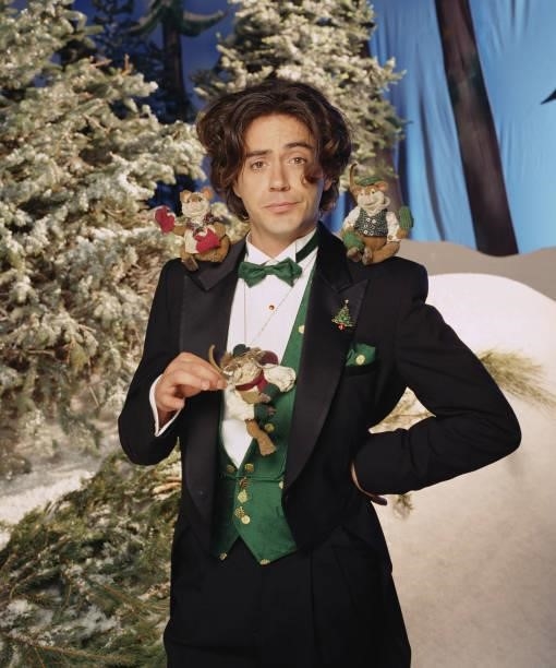 Mr. Willowby's Chistmas Tree", a television special featuring Robert Downey, Jr. As Mr. Willowby on the CBS television network. Image dated 1995.