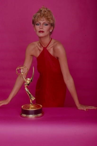 Cheryl Ladd promotional photo for the ABC tv special the 1979 Emmy Awards / 31st Primetime Emmy Awards, at the Pasadena Civic Auditorium.