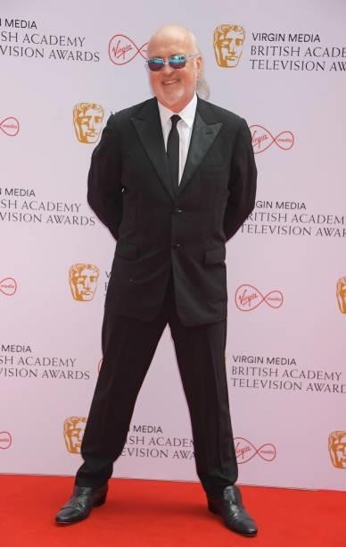 Bill Bailey arrives at the Virgin Media British Academy Television Awards 2021 at Television Centre on June 6, 2021 in London, England.