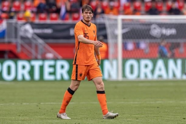 Marten de Roon of Netherlands looks on during the international friendly match between Netherlands and Georgia at De Grolsch Veste Stadium on June 6,...