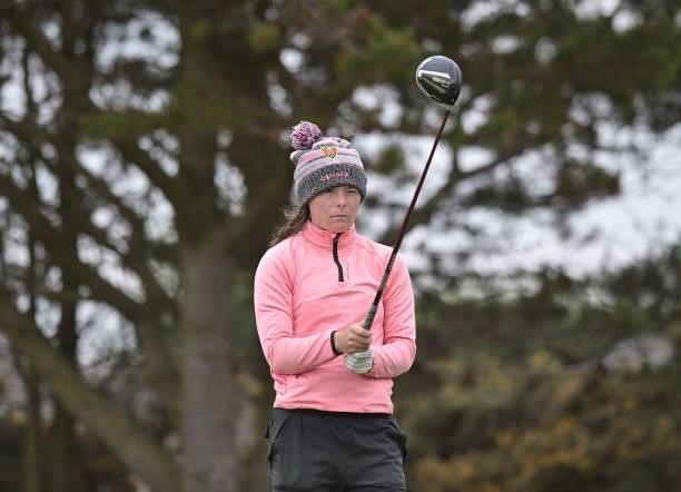 Beth Coulter during Day Two of the R&A Womens Amateur Championship at Kilmarnock Golf Club on June 8, 2021 in Kilmarnock, Scotland.