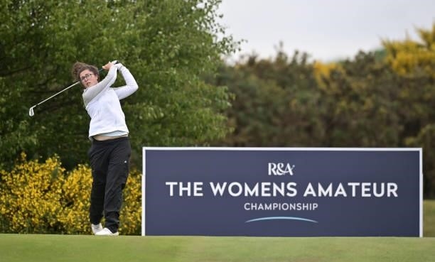 Emily Toy on the 14th during Day Two of the R&A Womens Amateur Championship at Kilmarnock Golf Club on June 8, 2021 in Kilmarnock, Scotland.