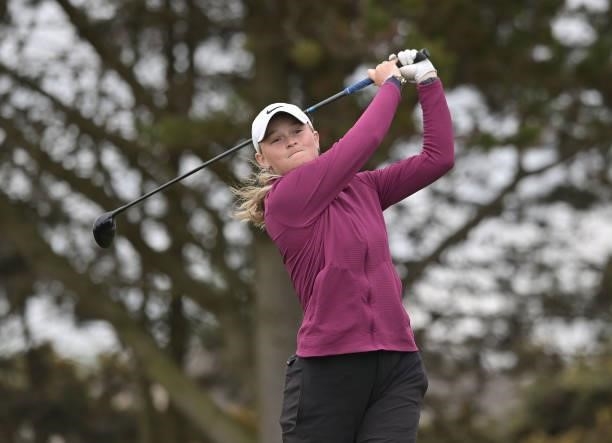 Shannon McWilliam during Day Two of the R&A Womens Amateur Championship at Kilmarnock Golf Club on June 8, 2021 in Kilmarnock, Scotland.