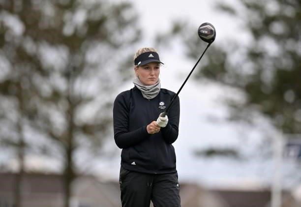 Ellie Gower during Day Two of the R&A Womens Amateur Championship at Kilmarnock Golf Club on June 8, 2021 in Kilmarnock, Scotland.