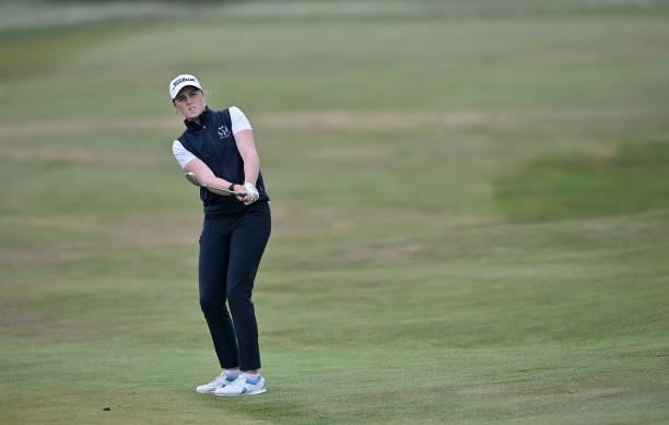 Hannah Darling during Day Two of the R&A Womens Amateur Championship at Kilmarnock Golf Club on June 8, 2021 in Kilmarnock, Scotland.