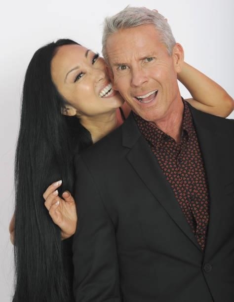 Photo shoot with model/actress Candace Kita and Doug Jeffery held at FDStudios on June 7, 2021 in Los Angeles, California.