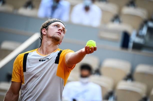 Alejandro DAVIDOVICH FOKINA of Spain during the sixth round of Roland Garros at Roland Garros on June 8, 2021 in Paris, France.