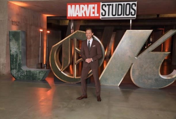 Tom Hiddleston attends a special preview screening of Marvel Studios "Loki