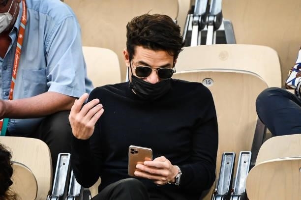 Rami MALEK during the sixth round of Roland Garros at Roland Garros on June 8, 2021 in Paris, France.