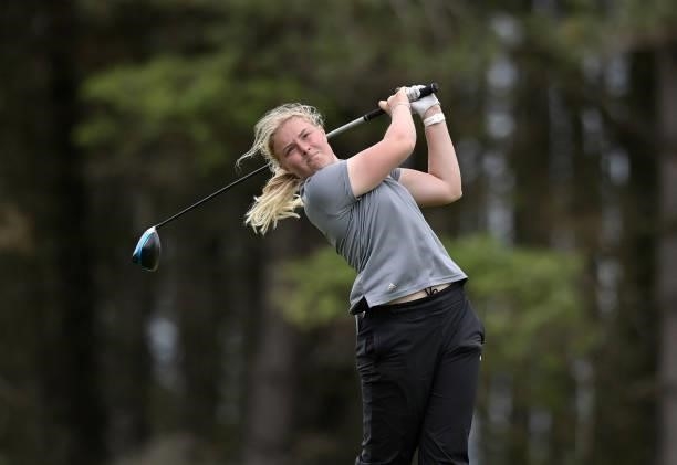 Caitlin Whitehead during Day Three of the R&A Womens Amateur Championship at Kilmarnock Golf Club on June 9, 2021 in Kilmarnock, Scotland.