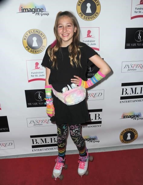 Sky Alexis attends Skate Into Summer To Benefit The St. Jude Children's Research Hospital held at Moonlight Rollerway on June 8, 2021 in Glendale,...