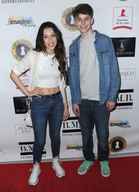 Jennifer Michele and Merrick Hanna attend Skate Into Summer To Benefit The St. Jude Children's Research Hospital held at Moonlight Rollerway on June...