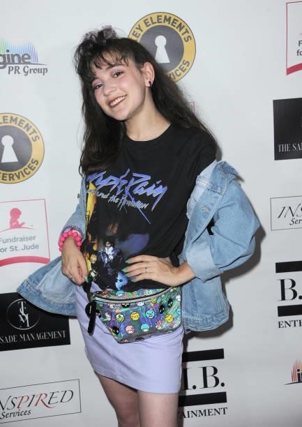 Chloe Noelle attends Skate Into Summer To Benefit The St. Jude Children's Research Hospital held at Moonlight Rollerway on June 8, 2021 in Glendale,...
