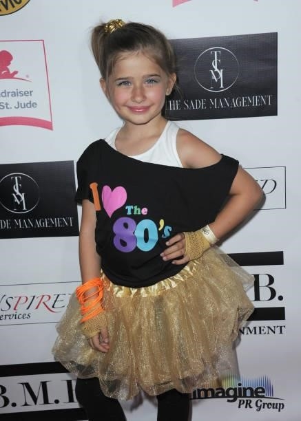 Ana Sophia Heger attends Skate Into Summer To Benefit The St. Jude Children's Research Hospital held at Moonlight Rollerway on June 8, 2021 in...