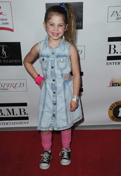 Pyper Braun attends Skate Into Summer To Benefit The St. Jude Children's Research Hospital held at Moonlight Rollerway on June 8, 2021 in Glendale,...