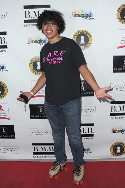 Julian Clark attends Skate Into Summer To Benefit The St. Jude Children's Research Hospital held at Moonlight Rollerway on June 8, 2021 in Glendale,...