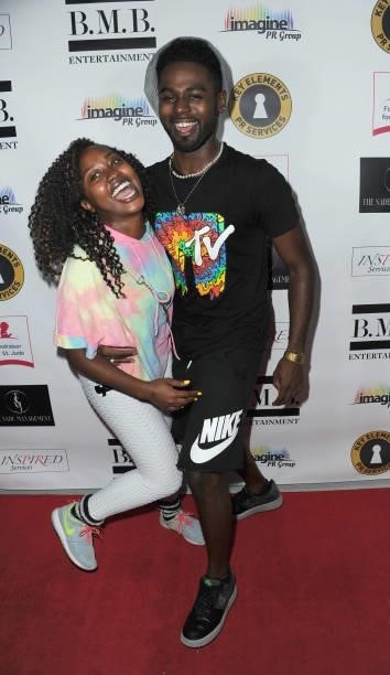 Yvonne Werna and Joshua Stevens attend Skate Into Summer To Benefit The St. Jude Children's Research Hospital held at Moonlight Rollerway on June 8,...