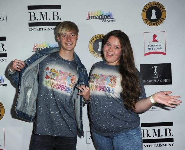 Cody Key and Taylor Fangmann attend Skate Into Summer To Benefit The St. Jude Children's Research Hospital held at Moonlight Rollerway on June 8,...
