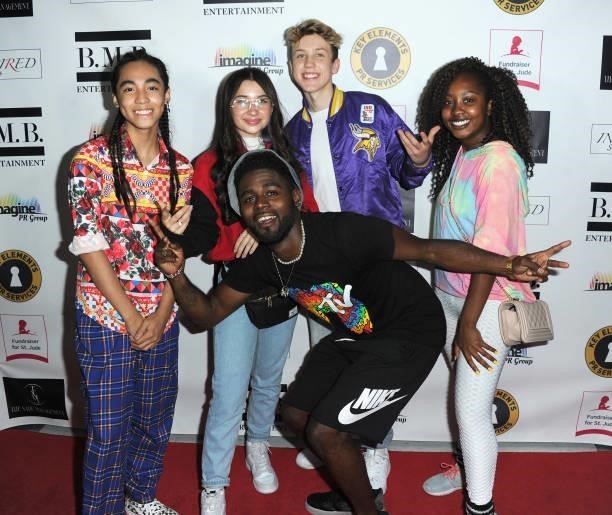 Attend Skate Into Summer To Benefit The St. Jude Children's Research Hospital held at Moonlight Rollerway on June 8, 2021 in Glendale, California.