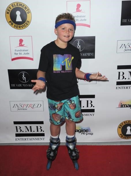 Justin Allan attends Skate Into Summer To Benefit The St. Jude Children's Research Hospital held at Moonlight Rollerway on June 8, 2021 in Glendale,...