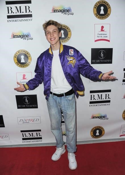Tanner Hagen attends Skate Into Summer To Benefit The St. Jude Children's Research Hospital held at Moonlight Rollerway on June 8, 2021 in Glendale,...