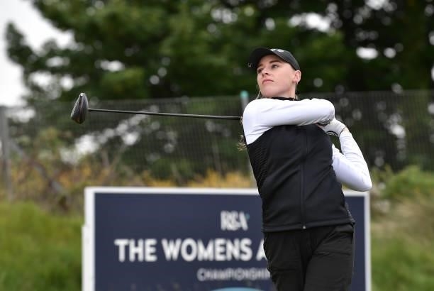 Nicola Slater during Day Three of the R&A Womens Amateur Championship at Kilmarnock Golf Club on June 9, 2021 in Kilmarnock, Scotland.