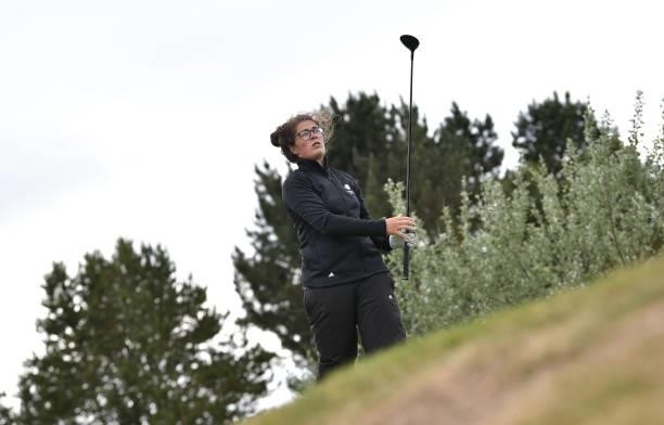 Emily Toy during Day Three of the R&A Womens Amateur Championship at Kilmarnock Golf Club on June 9, 2021 in Kilmarnock, Scotland.