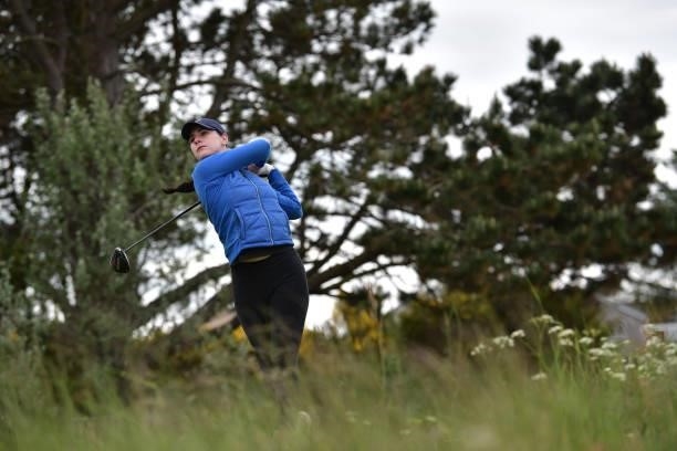 Darcey Harry during Day Three of the R&A Womens Amateur Championship at Kilmarnock Golf Club on June 9, 2021 in Kilmarnock, Scotland.