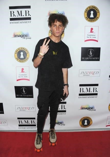 Will B attends Skate Into Summer To Benefit The St. Jude Children's Research Hospital held at Moonlight Rollerway on June 8, 2021 in Glendale,...