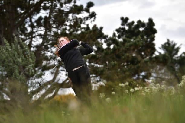 Alexandra Phelps during Day Three of the R&A Womens Amateur Championship at Kilmarnock Golf Club on June 9, 2021 in Kilmarnock, Scotland.