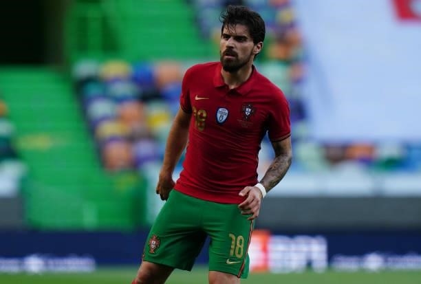 Ruben Neves of Portugal and Wolverhampton during the International Friendly match between Portugal and Israel at Estadio Jose Alvalade on June 9,...