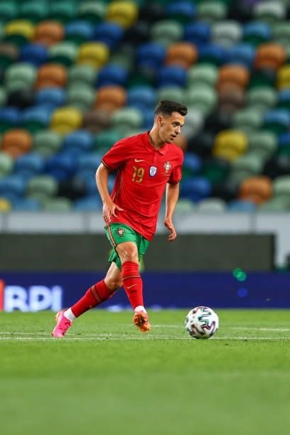 Pedro Goncalves of Portugal and Sporting CP during the international friendly match between Portugal and Israel at Estadio Jose Alvalade on June 9,...