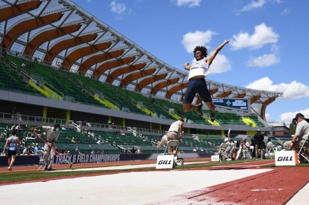 Jordan Torney of University of Connecticut Huskies competes in the decathlon during the Division I Men's and Women's Outdoor Track & Field...