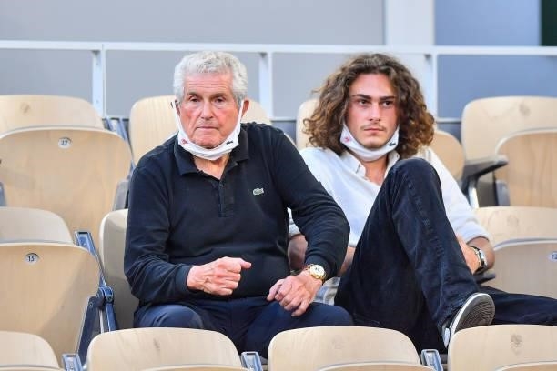 French realisator Claude LELOUCH during the ninth round of Roland Garros at Roland Garros on June 11, 2021 in Paris, France.