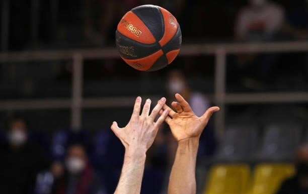 Match between FC Barcelona and Lenovo Tenerife, corresponding to the 3rd match of semifinal the play off of the Liga Endesa, played at the Palau...