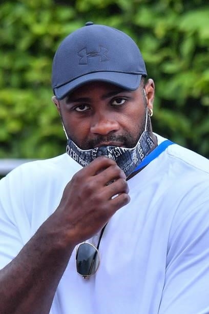 Teddy RINER in the stands during the ninth round of Roland Garros at Roland Garros on June 11, 2021 in Paris, France.