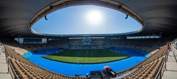 The stadium of La Cartuja, host of the matches of the Spanish National Team corresponding to group E of Euro 2020, on 14th june 2021, in Seville,...