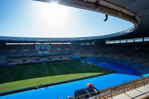 The stadium of La Cartuja, host of the matches of the Spanish National Team corresponding to group E of Euro 2020, on 14th june 2021, in Seville,...