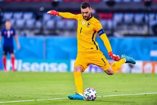 Hugo LLORIS of France during the UEFA European Championship football match between France and Allemagne at Allianz Arena on June 15, 2021 in Munich,...