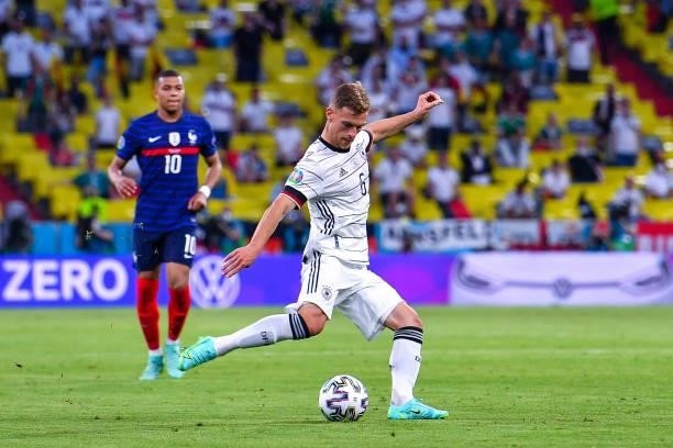 Joshua KIMMICH of Germany during the UEFA European Championship football match between France and Allemagne at Allianz Arena on June 15, 2021 in...