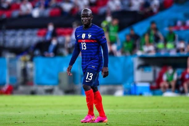 Golo KANTE of France during the UEFA European Championship football match between France and Allemagne at Allianz Arena on June 15, 2021 in Munich,...