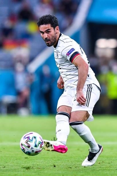 Ilkay GUNDOGAN of Germany during the UEFA European Championship football match between France and Allemagne at Allianz Arena on June 15, 2021 in...