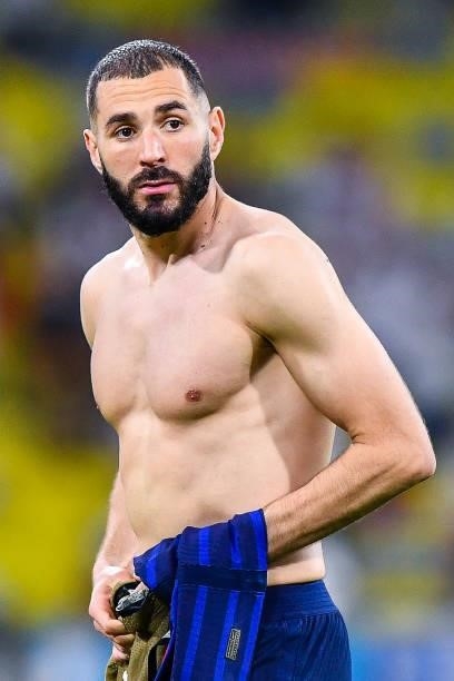 Karim BENZEMA of France during the UEFA European Championship football match between France and Allemagne at Allianz Arena on June 15, 2021 in...