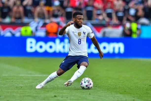 Thomas LEMAR of France during the UEFA European Championship football match between Hungary and France at Ferenc Puskas on June 19, 2021 in Budapest,...