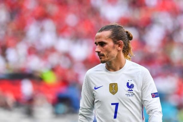 Antoine GRIEZMANN of France during the UEFA European Championship football match between Hungary and France at Ferenc Puskas on June 19, 2021 in...