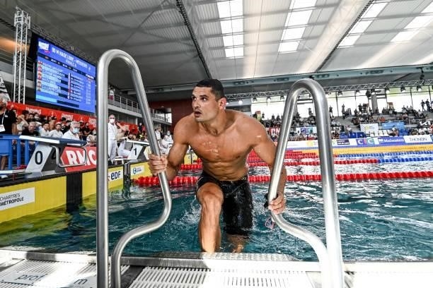 Florent MANAUDOU of France during the French Championships Olympic qualification at Odyssee on June 20, 2021 in Chartres, France.