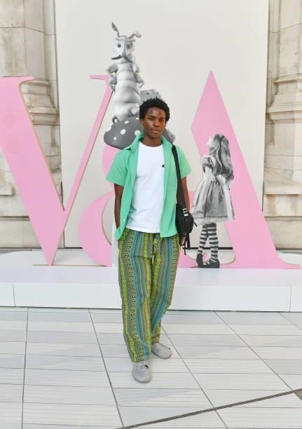 Kedar Williams-Stirling attends a private view of "Alice: Curiouser and Curiouser